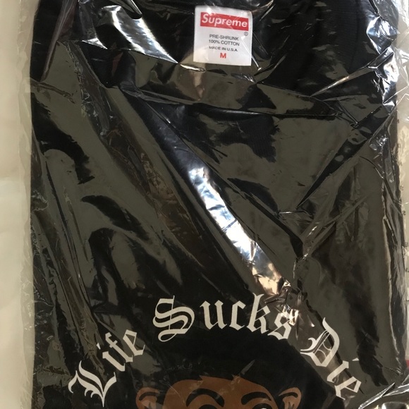 Supreme life sucks tee - Picture 1 of 2